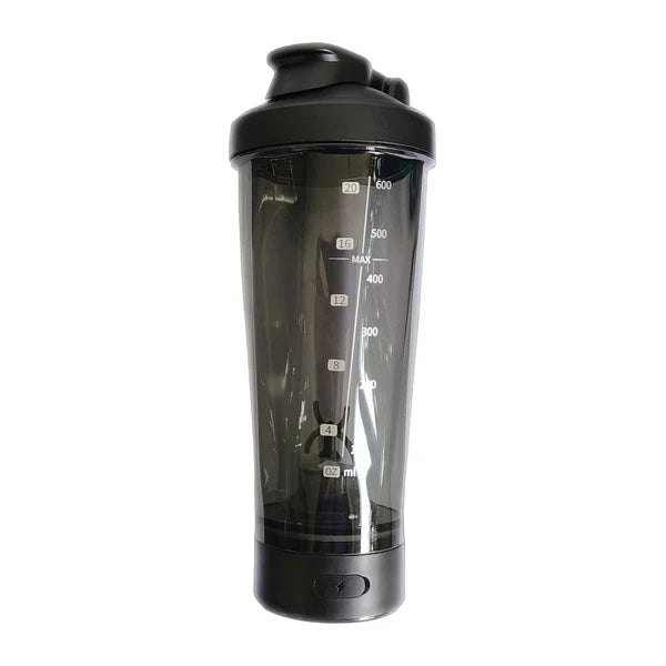 Portable Electric Protein Shaker Bottle - 600ml Rechargeable Mixing Cup, 10,000 RPM High-Speed Motor, BPA-Free Mixer for Protein Shakes & Pre-Workout