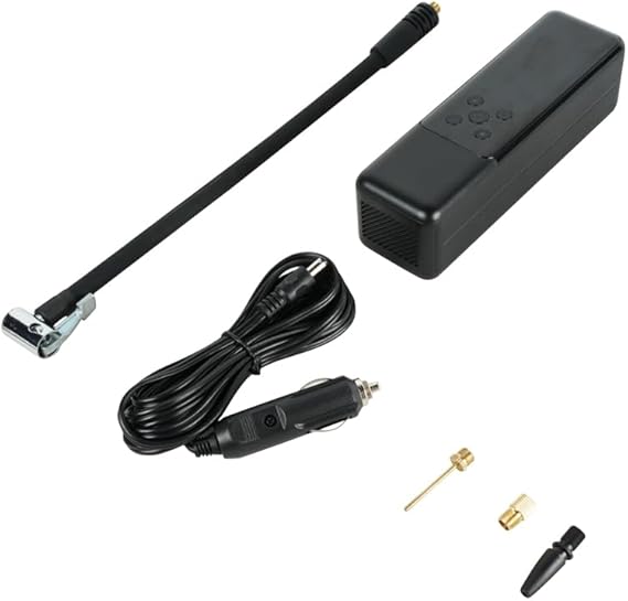 Yesido VC05 Car Mini Inflator Pump – Portable Air Compressor for Tires, Compact and Lightweight, Quick Inflation with Auto Shut-Off, Ideal for Cars, Bikes