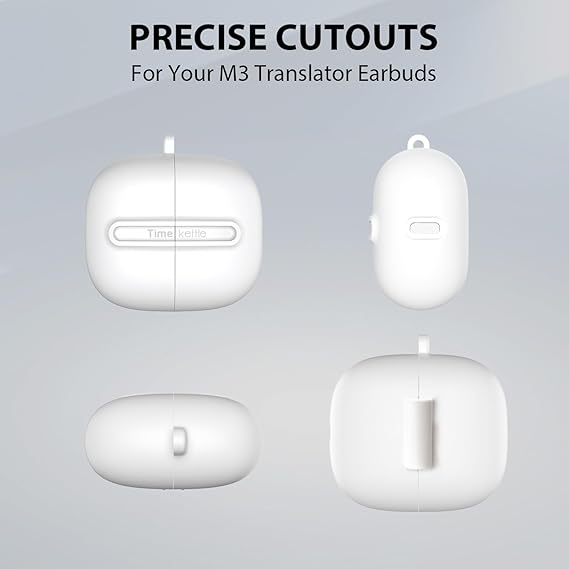 Timekettle M3 Translation Device, Two-Way Translator Headphones with App for 40 Languages & 93 Dialects Online