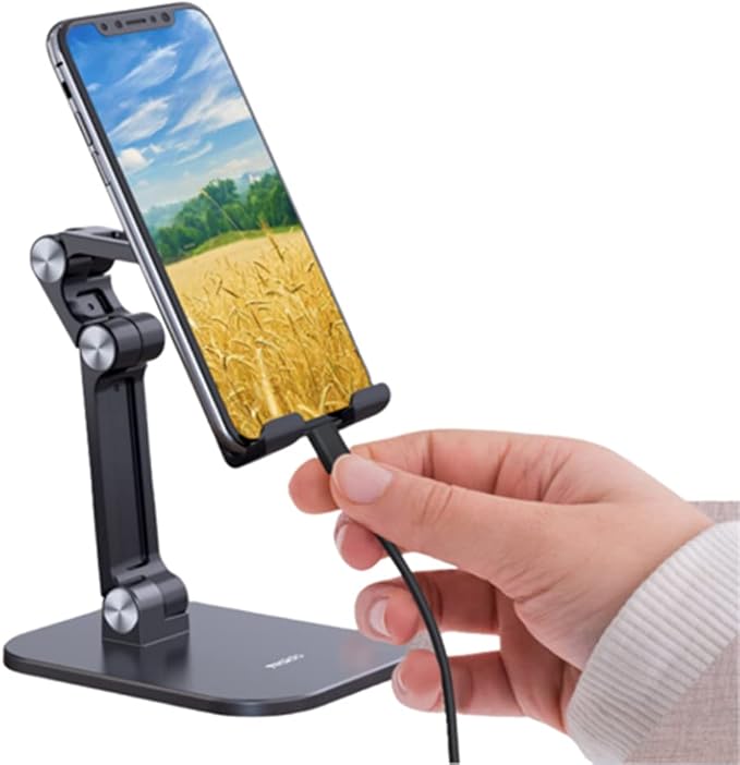 yesido double folding free rotation support mobile phone and 7.9 inch tablet (C104)