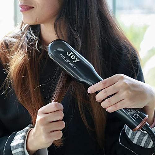 JOY Hair Dryer Styler 3 in 1 Brush Salon Styler for Straightening Negative Ion Ceramic Blow Dryer Brush