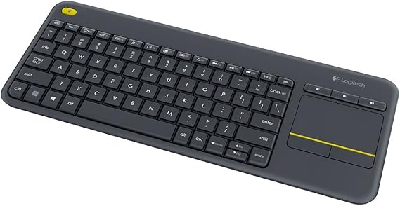 Logitech Wireless Touch Keyboard K400 Plus Black (Nordic)