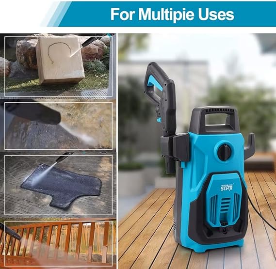 Winning Star High-Pressure Washer Machine (ST-4603) - 90Bar Pressure - Powerful Car Washing Machine