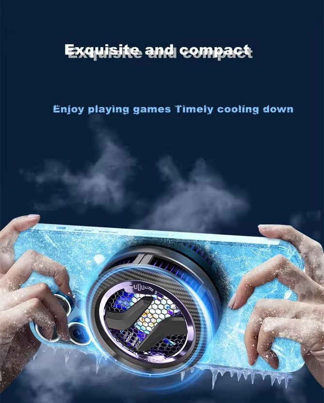 ADAK Magnetic Phone Cooler - 15W High-Power Semiconductor portable Radiator with Magnetic Attachment for Mobile phone