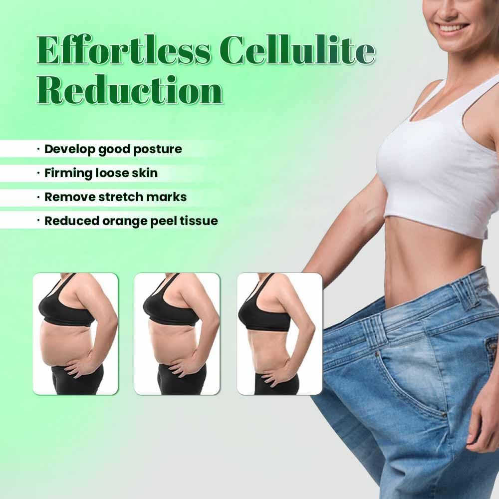 ADAK 3-in-1 Electric Cellulite Massager, Body and Face Sculpting Massager, Portable EMS Vacuum Suction Device, Rechargeable, IPX4 Waterproof, for Face, Back, Belly, Waist, Arms, Legs