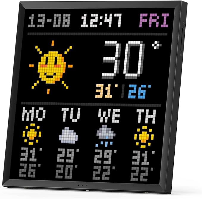 Divoom Pixoo 64 X 64 Digital Frame Display