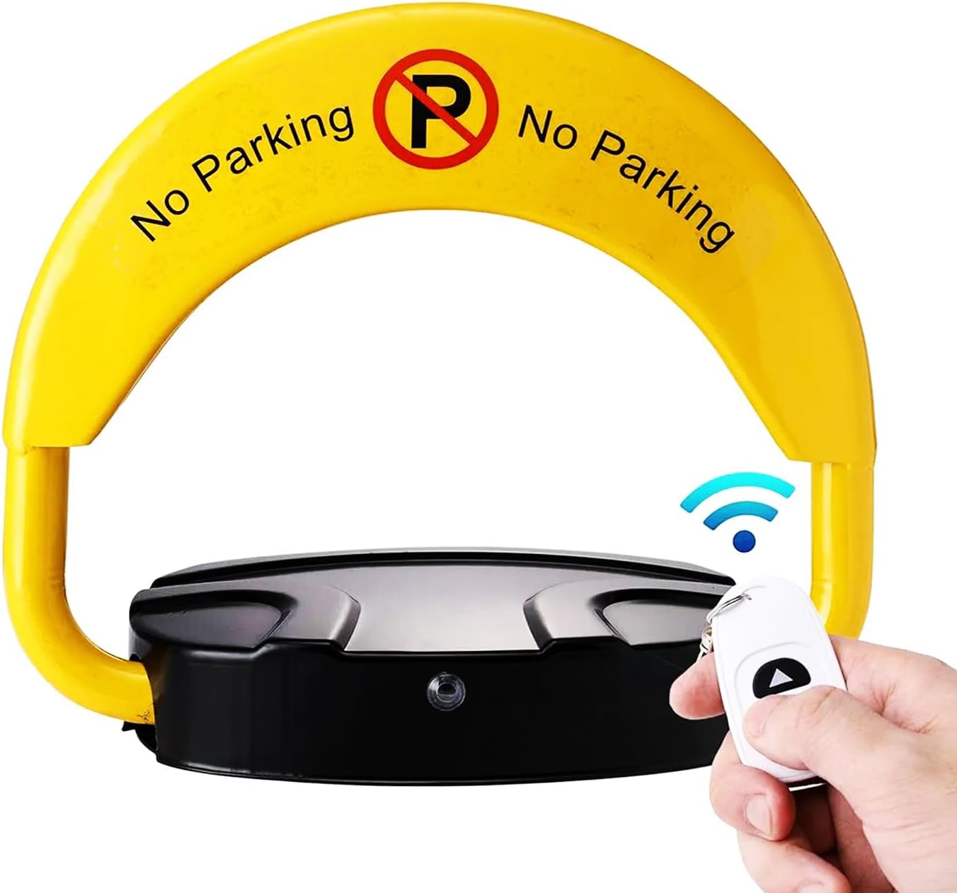 ADAK Wireless Remote Control Parking Lock, Waterproof IP67, 2 Remotes, 12 Months Warranty| Automatic Parking Barrier| Private Parking Lock