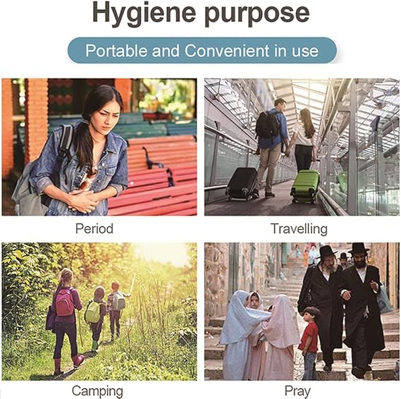 Pocket Bidet – Portable Travel Bidet Electric Sprayer Rechargeable,Handheld Mini Personal Toilet Hygiene for Personal Hygiene Cleaning | Postpartum Care | Perineal & Hemmoroid Treatment