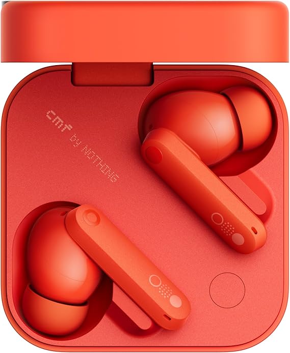 CMF by Nothing Buds Pro 2 Bluetooth Earbuds, ChatGPT Integrated, TWS with Clear Voice Technology 2.0, 50 dB Smart ANC, Up to 11 hrs Battery
