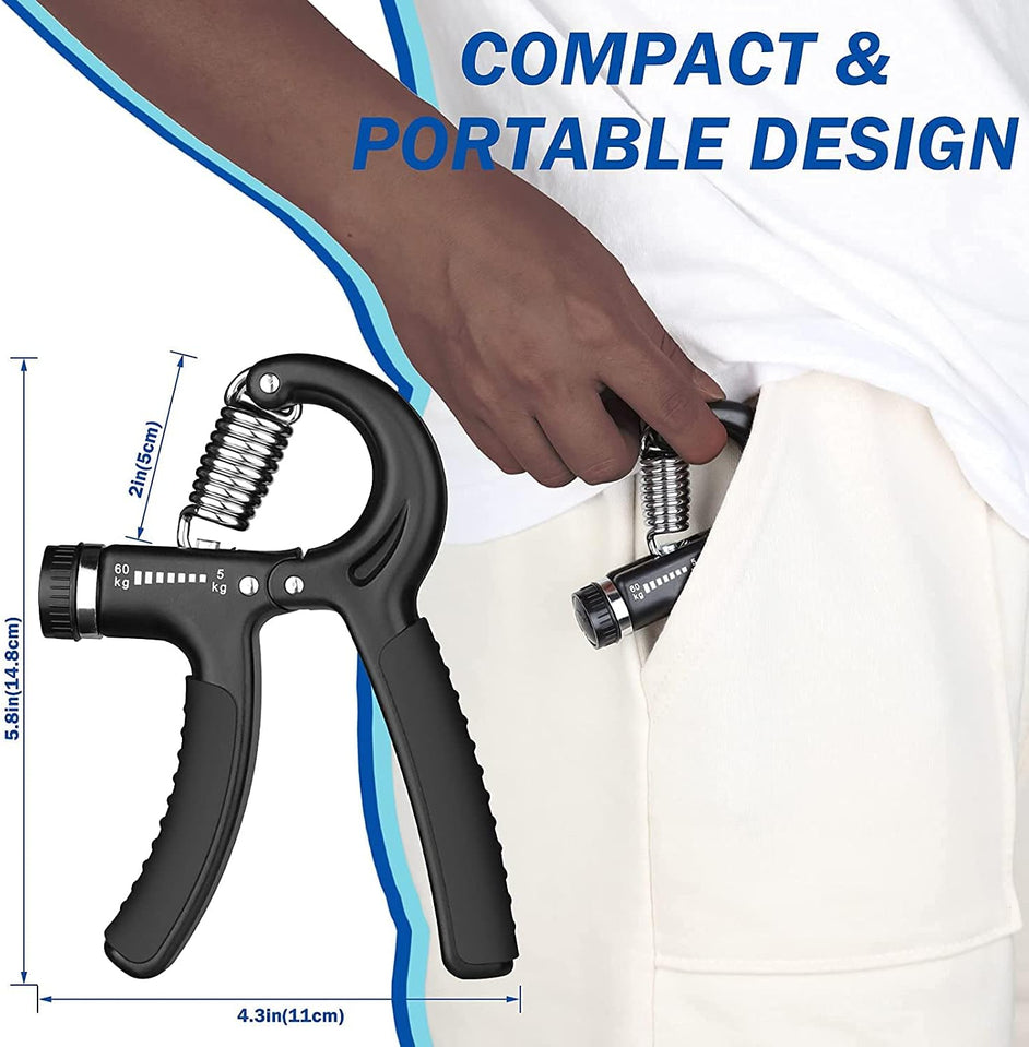 ADAK Grip Strength Trainer, Hand Grip Exerciser Strengthener Forearm Strengthener, Hand Exerciser f