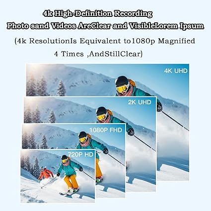 Body Camera, New 2025 Body Camera, 1080P/4K HD Pocket Action Camera, 170° Wide Angle, with Audio and Video Recording, Portable for Cycling, Diving