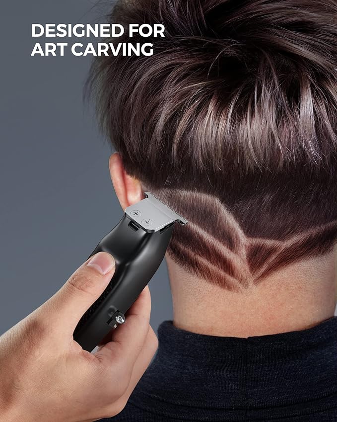 GLAKER Hair Clippers for Men Professional - Cordless Clippers and Trimmers Set, Complete Barber Kit for Hair Trimming & Beard Grooming, Mens Haircutting Kits for Blending & Fade Cuts