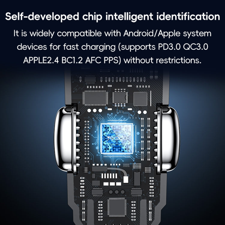 Yesido Y60 38W Car Fast Charger - Dual Port PD20W + QC18W, Aluminum Alloy + PC, Universal 12V-24V, Multiple Protections, Ring Indicator Light, Black