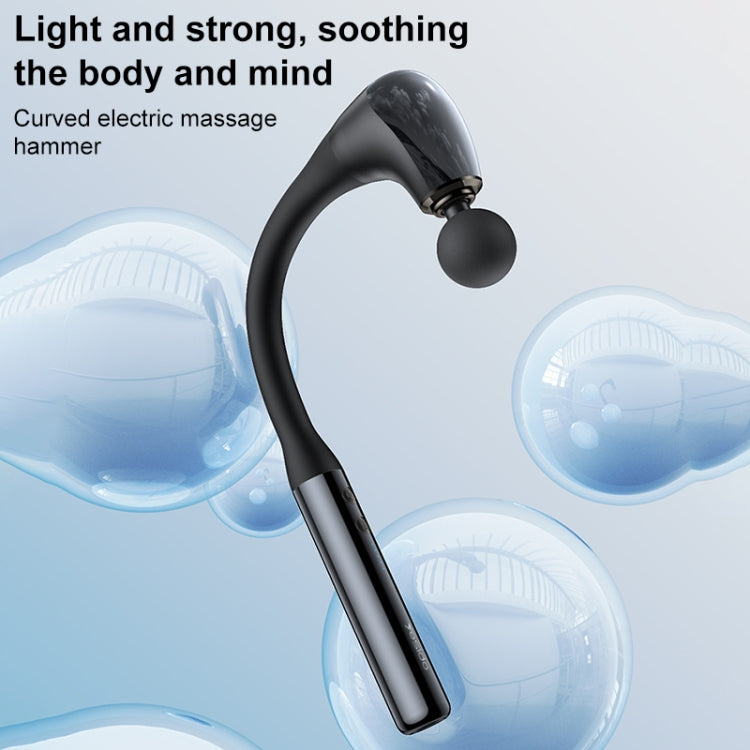 Yesido MG07 Handheld Back Massage Gun – Electric Massager for Muscle Relief (Black)