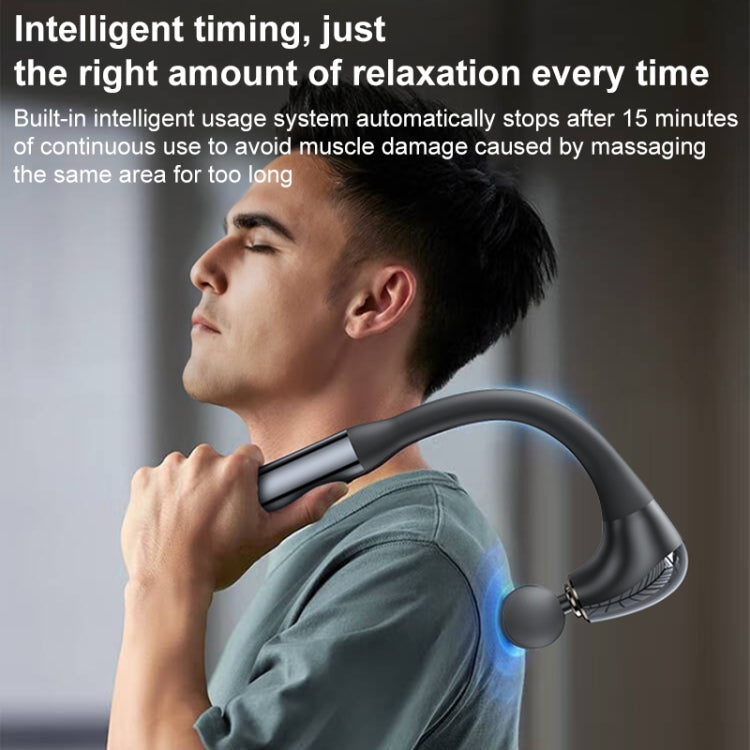 Yesido MG07 Handheld Back Massage Gun – Electric Massager for Muscle Relief (Black)