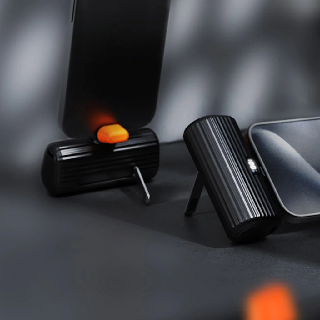 Pocket Power Bank Type-C Output 5000 mAh Black by Green Lion