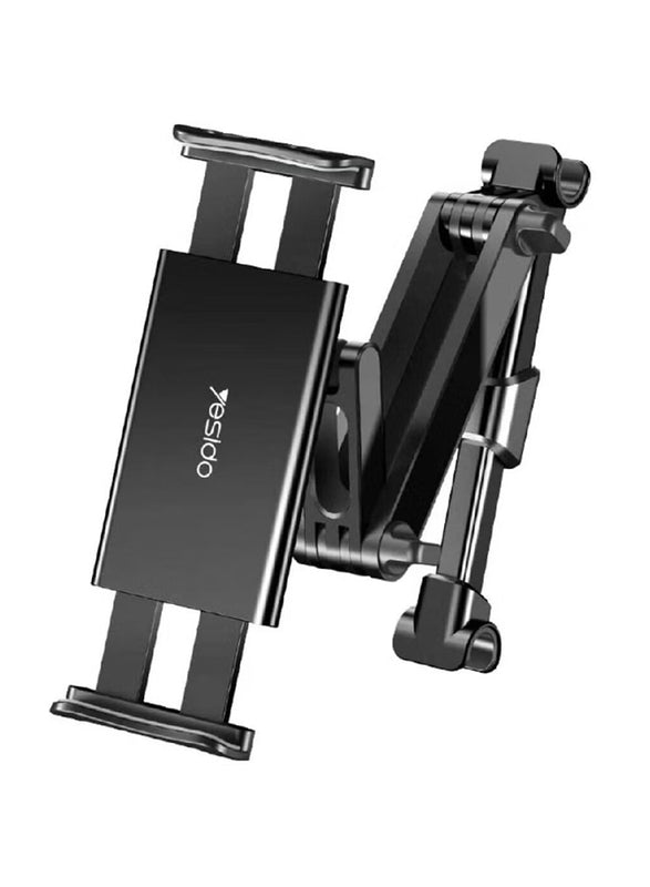 Yesido C117 Car Tablet Headrest Mount Holder For Seat 360 Degree Rotation Compatible With 4.7Inch To 12.9 Inch, Tablets/Iphone 13/Ipads/Smartphones