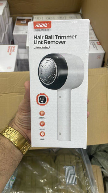 👕 MAHL MD-YZ-338 Electric Fabric Shaver | Rechargeable Lint Remover with Digital Display and 500mAh Battery