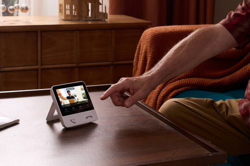 SwitchBot Smart Video Doorbell with Dedicated Indoor Monitor, 2K Quad HD Resolution, Battery Powered, Matter Compatible, and Two-Way Audio