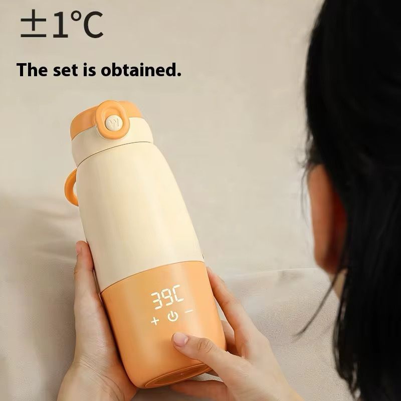 Wireless Thermostatic Cup, Portable Insulated Kettle, Milk Regulator, Water Cup, Thermostatic Kettle, Baby Milk-Making Device, Out-and-out Milk-Soaking Device