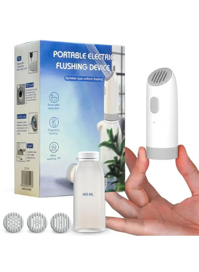 MOMENT Portable Bidet for Travel, Travel Bidet 4 Spray Modes, High-Pressure Handheld Electric Bidet Sprayer, Rechargeable Compact Portable for Women & Men