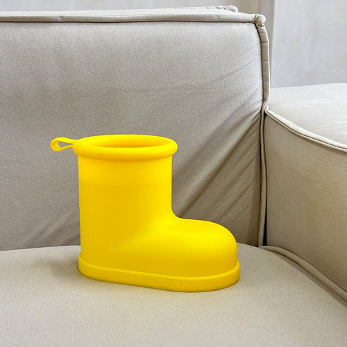Rainboot Night Light — Cute Dimmable Lamp for Kids, Soft Silicone Bedside Light