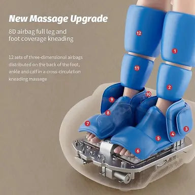 Electric Foot Massage Machine For Health Care Infrared With Heating
