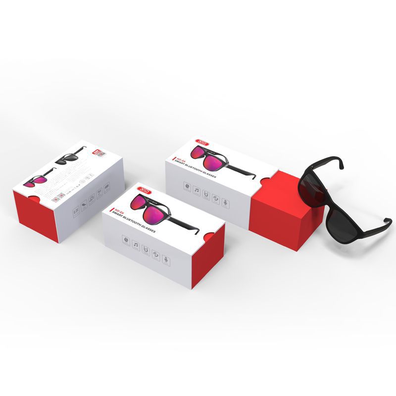 E6 Bluetooth Music Sunglasses – Smart Design with Music Playback for Outdoor Parties, 2023 Fashion Frame, 3-4 Hours Playback