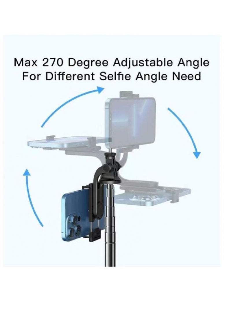 Yesido SF13 Wireless Bluetooth Selfie Stick with Tripod for Android & iOS - Black