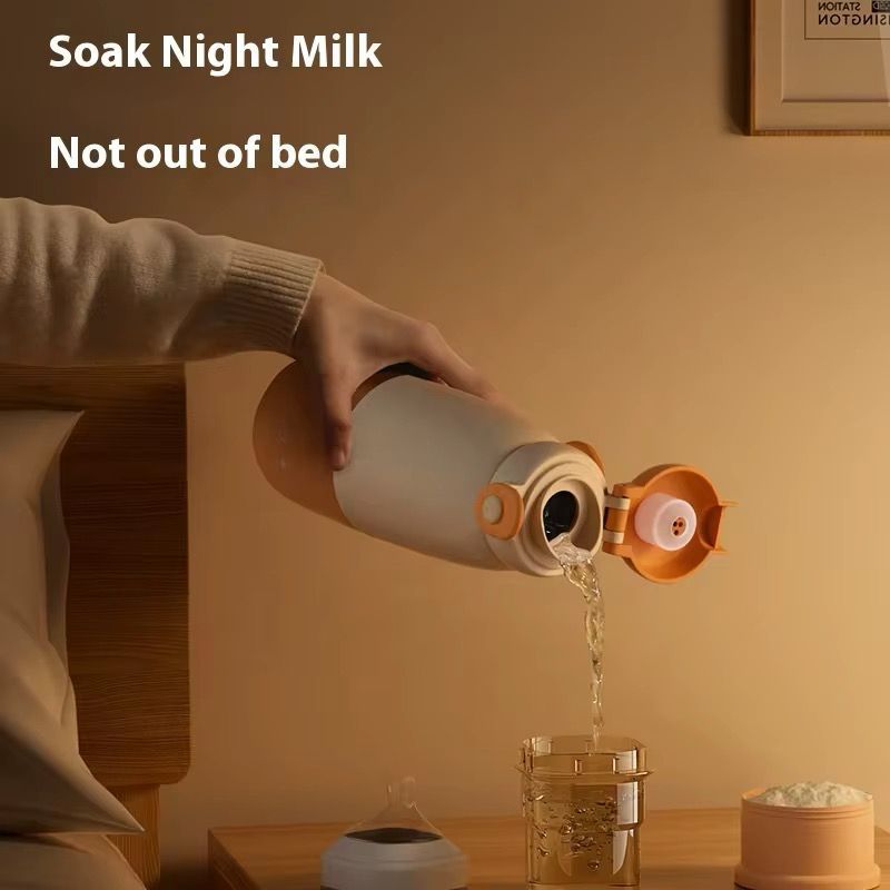 Wireless Thermostatic Cup, Portable Insulated Kettle, Milk Regulator, Water Cup, Thermostatic Kettle, Baby Milk-Making Device, Out-and-out Milk-Soaking Device