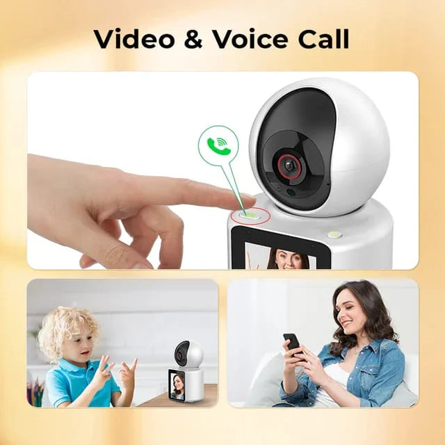 YESIDO 1080P Video Calling WIFI HD Camera, One Click Video Call Camera Night Vision Motion Detection Home Surveillance FOR BEST GIFT