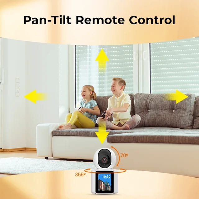 YESIDO 1080P Video Calling WIFI HD Camera, One Click Video Call Camera Night Vision Motion Detection Home Surveillance FOR BEST GIFT