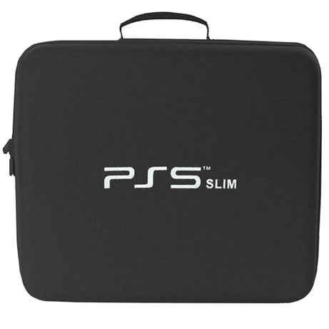 Storage Bag for PS-5(Slim), Carrying Case Portable Waterproof Shockproof Nylon Fabric Bag Fits for PS-5 (Slim) Travel Bag