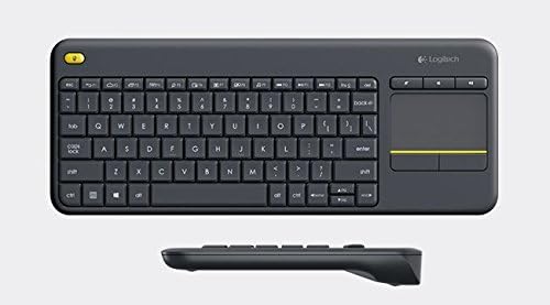 Logitech Wireless Touch Keyboard K400 Plus Black (Nordic)