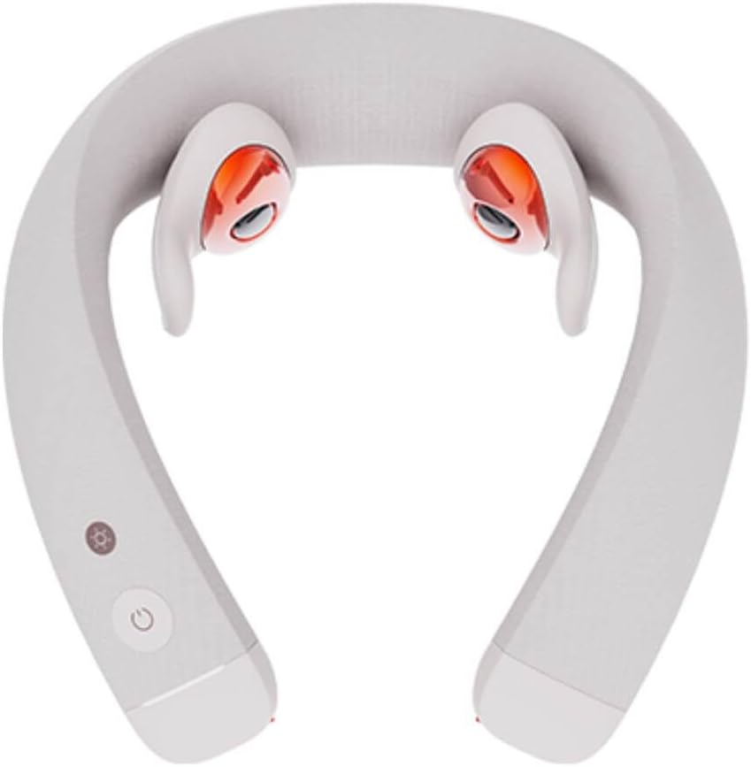 Breo Neck 5 Lite Relaxing Neck Massager | B-tech Real Kneading Technology with Volcanic Hot Stone Massage