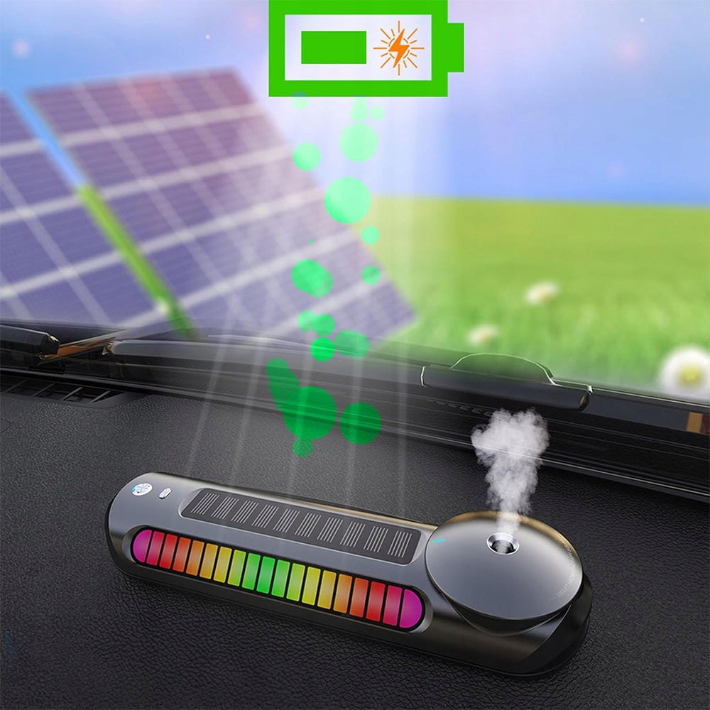 Solar Car Aroma Diffuser Temporary Parking Number Plate Car Intelligent Spray with Start Parking Aroma Diffuser