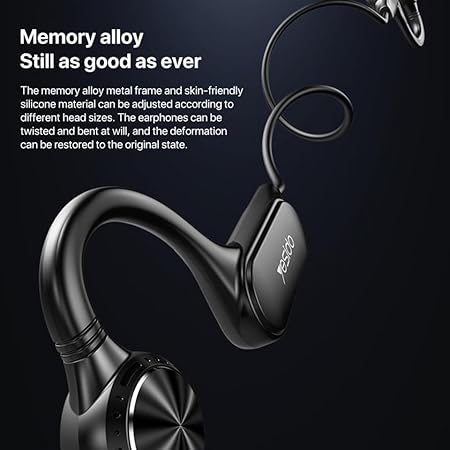 Yesido YSP12 Bone Conduction Bluetooth Headphones, Wireless Neckband Sport Headset