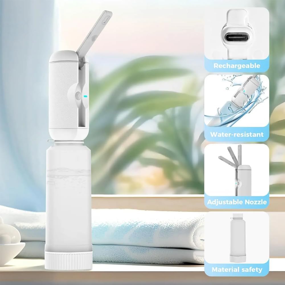 Portable Electric Bidet - Premium Travel Shattaf, Handheld Sprayer for Personal Hygiene - Ideal for Home, Office & Outdoor Use