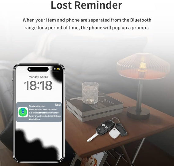 UanTii Smart Itag Smart Finder Tracker Airtag for Apple iPhone Find My App Anti-loss Device For Elderly Children And Pets (white)