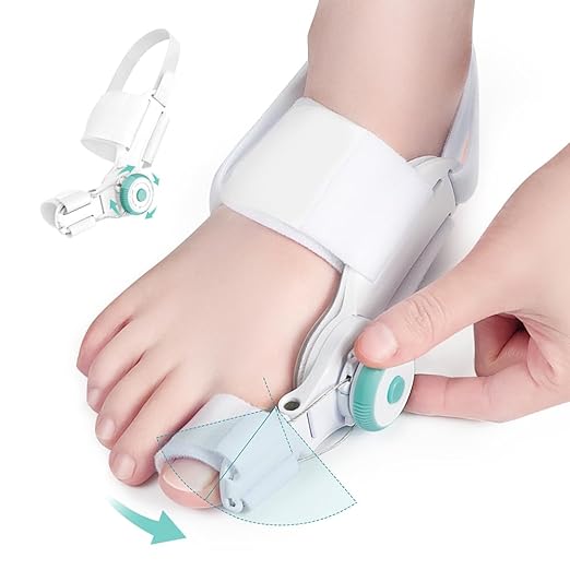 TENICORE Bunion Corrector for Women Men Big Toe, Adjustable Knob Bunion Splint for Bunion Relief, Orthopedic Toe Straightener