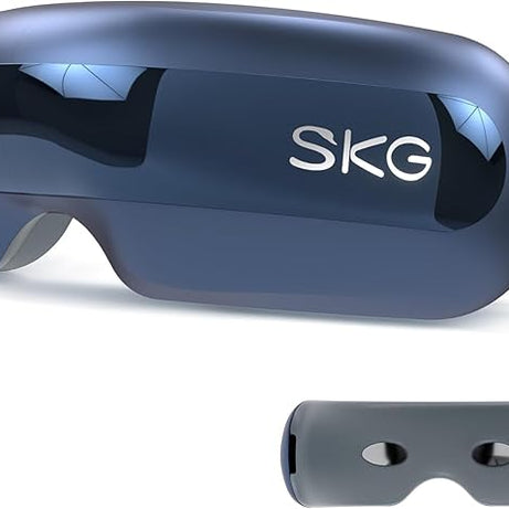 SKG E3 PRO Eye Massager with Heat, Vibration and Bluetooth Music, Eye Mask Helps with Dark Circles and Dry Eyes