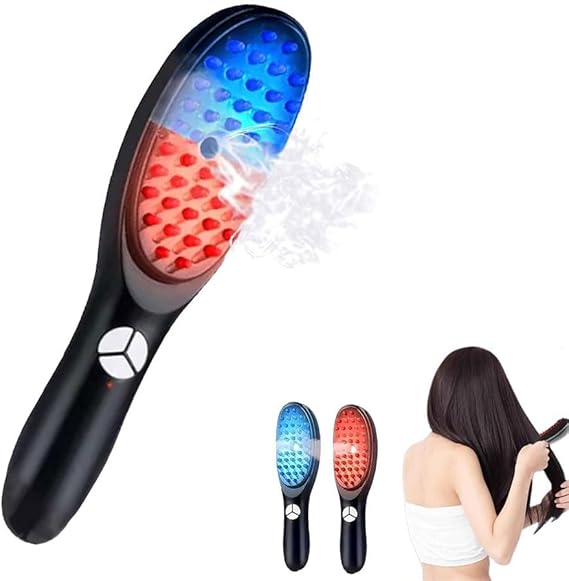 The Original Therabrush, The Original Therabrush for Hair, 2-in-1 Electric Scalp Massage Brush and Applicator Bottle, Innovative Hair Restoration Brush (1 Piece)