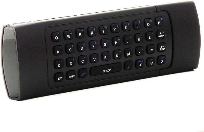MX3 Pro Mini Wireless Keyboard Air Mouse Remote Control, 3D Fly Controller with Built-in 3-Gyro and 3-G Sensor, Nano USB Receiver