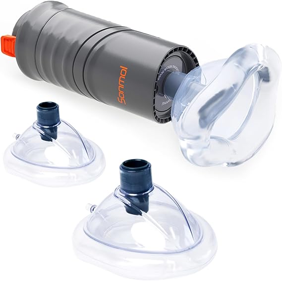 Sonmol Blockage Alleviation Device with 3 Masks | Home Kit with Wall Mount & Dust-Proof Bag…