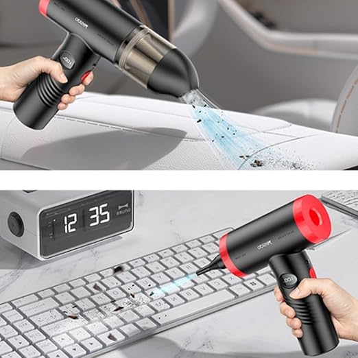 Yesido VC06 Dual-Purpose Vacuum Cleaner - Blowing & Suction for Computer, Laptop, and Car Interior Cleaning