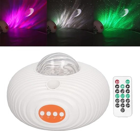 ADAK Star Projector Galaxy Light with Bluetooth Music and Remote Control-14Colors LED Night Light Projection Lamp for Bedroom, Game Room