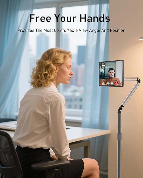 Magnetic Floor Stand for Phone & Tablet by TELESIN