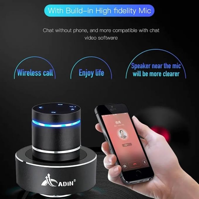 Click to open expanded view ADAK 26W Bluetooth Vibrating Speaker with Wireless Subwoofer - Portable Stereo Bass, NFC Handsfree with Mic