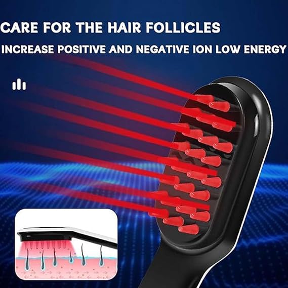 The Original Therabrush, The Original Therabrush for Hair, 2-in-1 Electric Scalp Massage Brush and Applicator Bottle, Innovative Hair Restoration Brush (1 Piece)