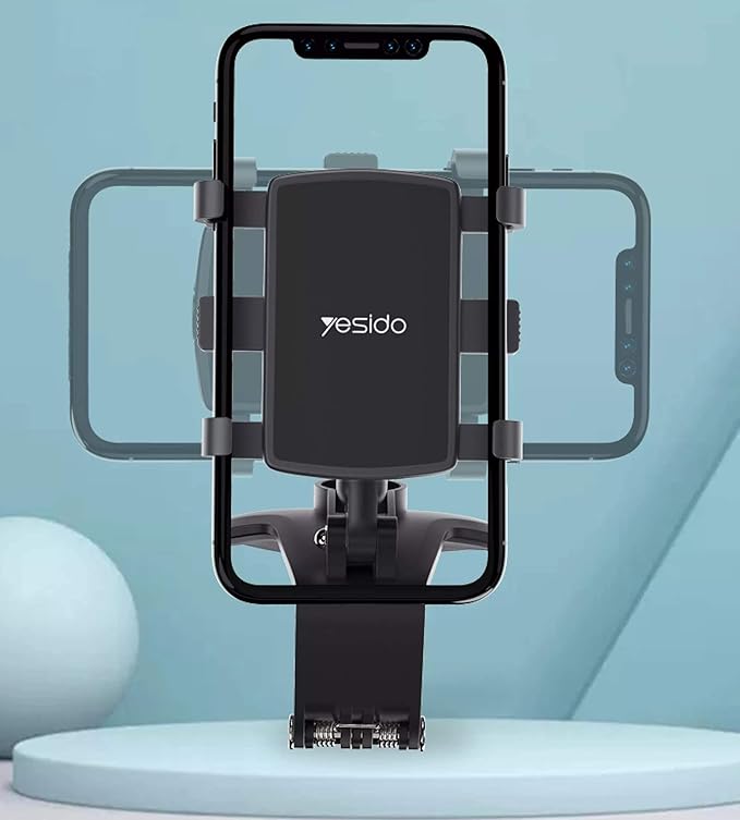 Yesido C101 Premium Quality Universal Car Dashboard Holder – 900° Free Rotation Fashionable Mobile Phone Car Mount